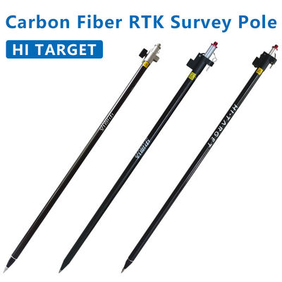 comprare Polo estensibile in fibra di carbonio per GPS RTK GNSS Polo Rover telescopico HiTarget Polo di rilevamento GPS fabbricazione online