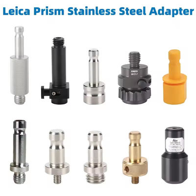 comprare Adattatore di prisma 5/8 1/4 convertitore di filo connettore universale di polo di centrazione per Leica Base GPS RTK stazione totale fabbricazione online