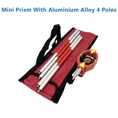 Mini prisma di rame rivestito con lega di alluminio 4 poli Sostituzione delle stazioni totali di rilevamento