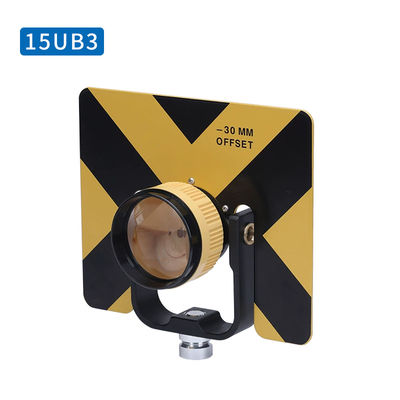 Prisma singolo 15UB3 Compatibile per Topcon SOUTH FOIF Costante di rilevamento della stazione totale -30/0mm 5/8x11 Portatore di filo di metallo femminile