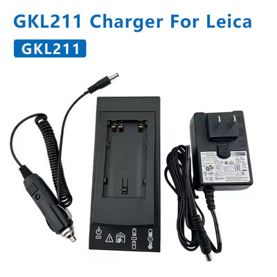 Nuovo caricabatterie GKL211 Per LEICA Stazione totale GEB221 GEB211 GEB212 GEB222 Batteria agli ioni di litio Stazioni totali caricabatterie