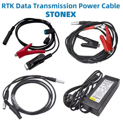 STONEX GNSS RTK Cable di trasmissione dati a 5 pin Cable di alimentazione per radio esterno Adaptore di alimentazione 220V