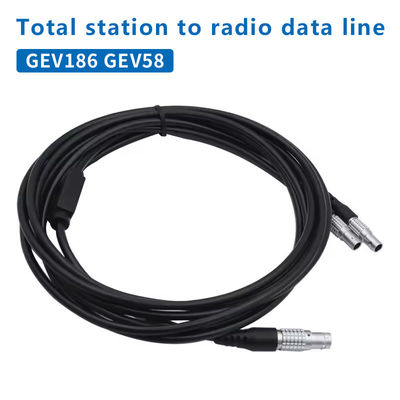 GEV186 GEV58 Radio wireless Connette la stazione totale e la batteria esterna via cavo dati a forma di Y 5-PIN