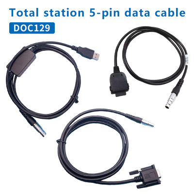 DOC129 Cavo dati per TOPCON SOKKIA Stazioni totali ES/OS/PS al PC (win11) 5 Pin
