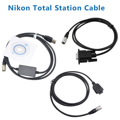 6 PIN USB RS232 Interfaccia PDA Cavo per il download dei dati per la stazione totale Nikon Survey Cavo per il trasferimento dei dati DTM532/452/330