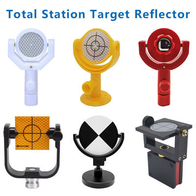 Total Station Target Reflector Reflector Plate Reflector Sticker Angolo di 45 gradi Reflector Prisma Reflector Rotante Magnetico