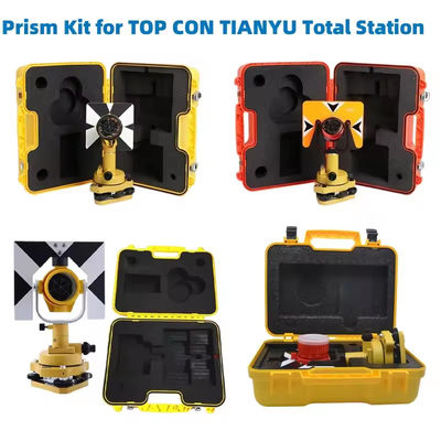 Kit di prisma per TOP CON NIKON TIANYU Stazioni totali Strumento di rilevamento del prisma Kit di prisma trasversale professionale