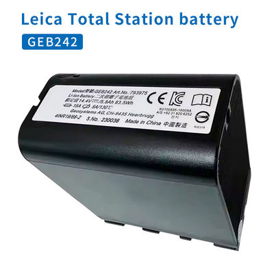 Leica GEB242 Batteria ricaricabile agli ioni di litio per SWISS TYPE Serie TS30/TS50/TS60, Serie TM30/50/60 Total Station 793975