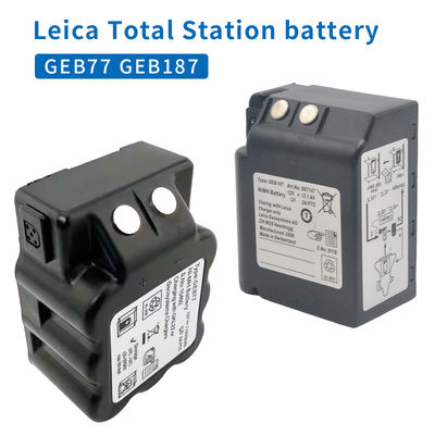 Batteria di lunga durata GEB187/77 per Leica TCA1100 TCA1700 TCA1800 TPS1000 TPS2000 TPS2003 Total Station Survey NI-MH