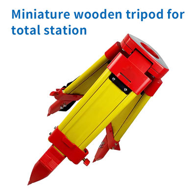 Mini treppiede in legno per stazione totale Leica