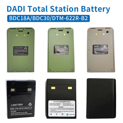 Batteria DADl 7.2V 3000mAh BDC30 per Stazione Totale DADI DTM112 DTM102 Li-ion, Batteria BDC18A DTM-622R-B2