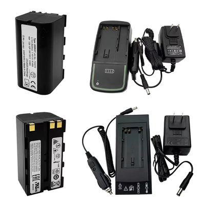 7.4V 4400mAh Batteria agli ioni di litio GEB221 per Leica TS02 TS06 TS09 TPS1200