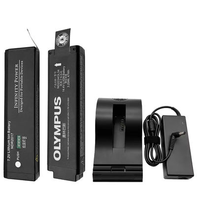 Batteria dello spettrometro di luce Olympus adatta per l'analizzatore Caricatore di spettrometro portatile Batteria 7.2V/14.4V